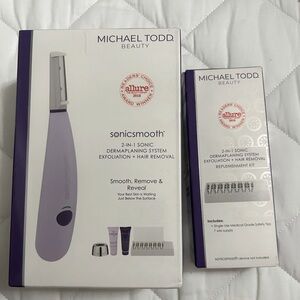 Michael Todd exfoliation system new plus 5 new blades